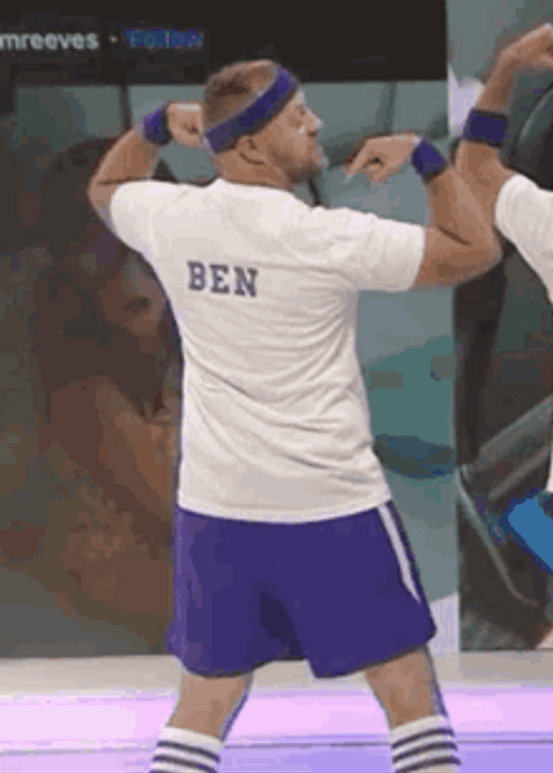 Player With Ben T-Shirt Name GIF