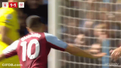 Player With Number 10 Jersey GIF