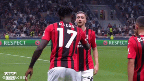 Player With Number 17 Jersey GIF