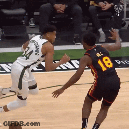 Player With Number 18 On Back GIF