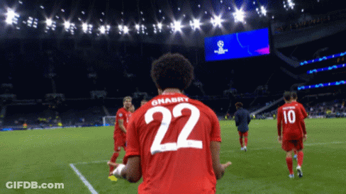 Player With Number 22 On Jersey GIF