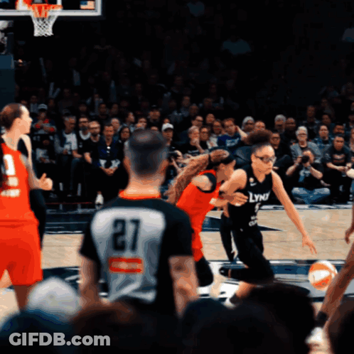 Player With Number 27 Jersey GIF
