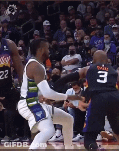 Player With Number 3 Jersey GIF