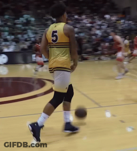 Player With Number 5 Jersey GIF