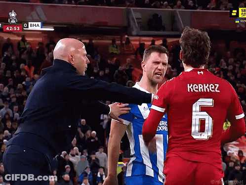 Player With Number 6 Jersey GIF