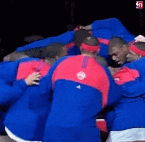 Players Making Rock Chalk Cheering Chant GIF
