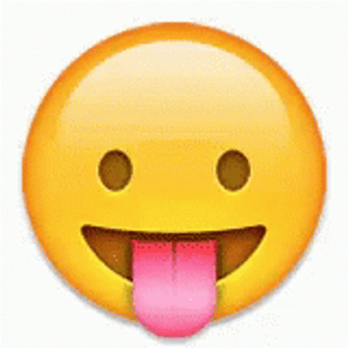 Playful Emoji Stick Tongue Out GIF
