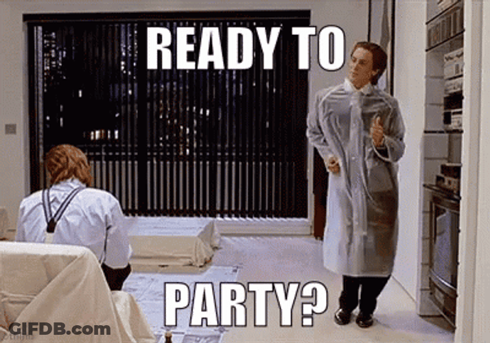 Playful Man Ready To Party GIF