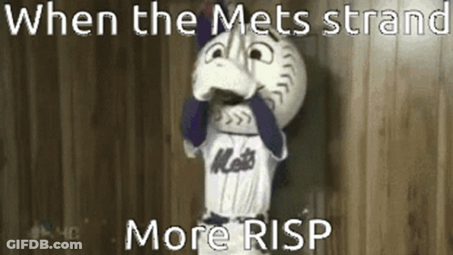 Playful Mr Met GIF