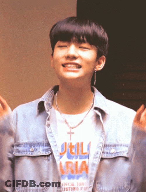 Playful Rapper Hyunjin Funny Faces GIF