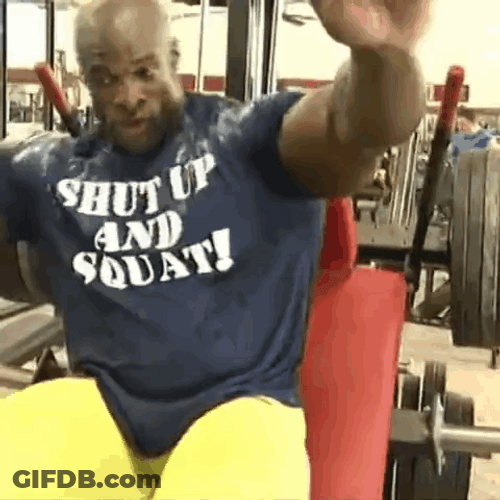 Playful Ronnie Coleman GIF