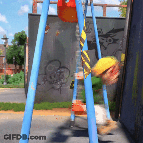 Playground Angry Dennis And Gnasher GIF