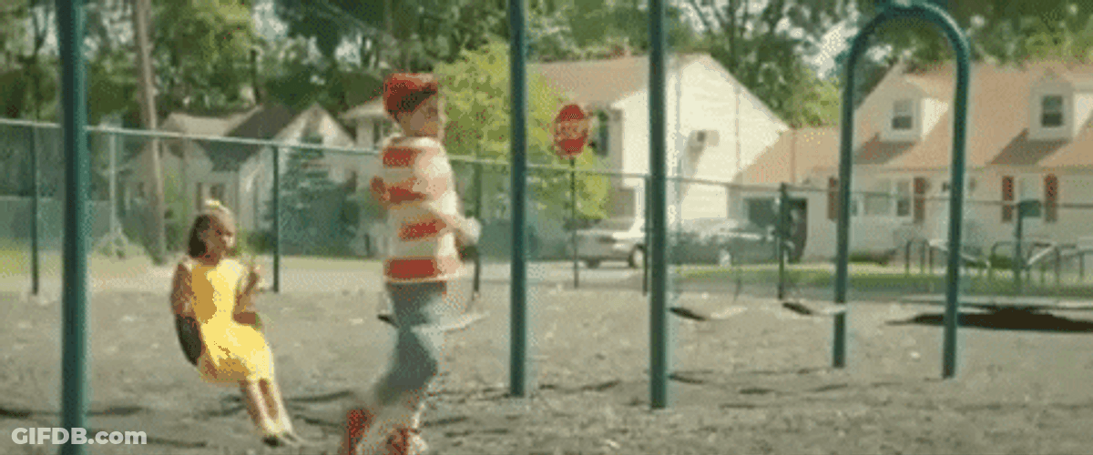Playground Courtship Love Dance GIF