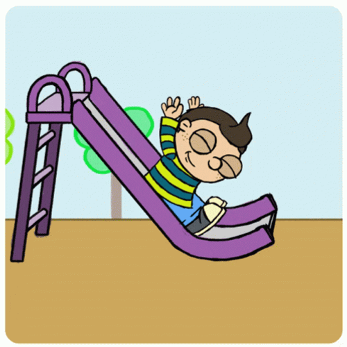 Playground Happy Kid Jump GIF