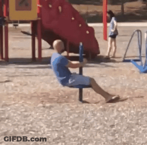 Playground Sad Alone Spin GIF