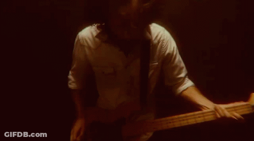 Playing Bass Microwave GIF