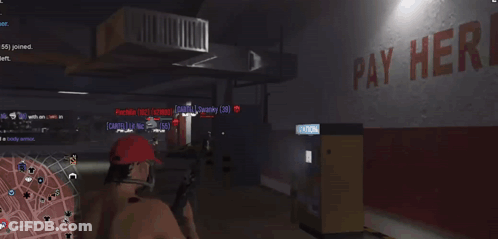 Playing Cartel K In Parking Garage GIF