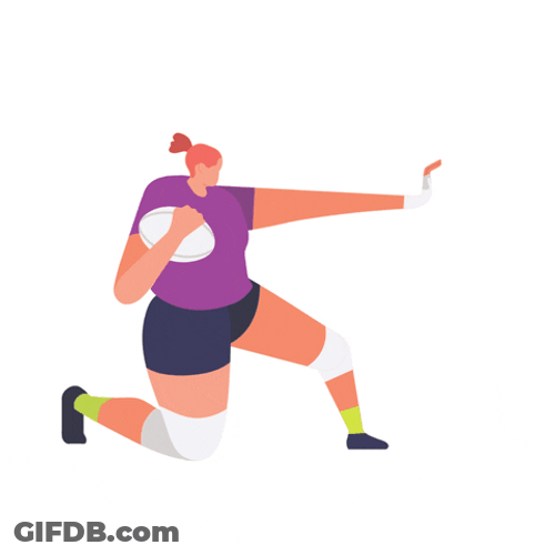 Playing Womens Rugby GIF