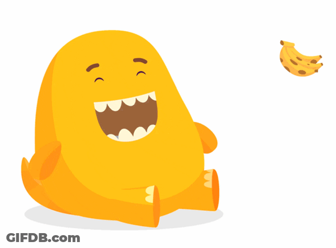 Playkids Eating Flying Food GIF