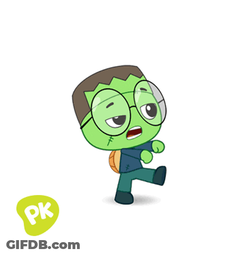 Playkids Frankenstein Junior Walking GIF