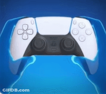 PlayStation 5 Controller Held GIF