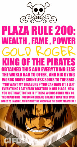 Plaza Rule 200 Wealth Fame Power Gold Roger Poster GIF
