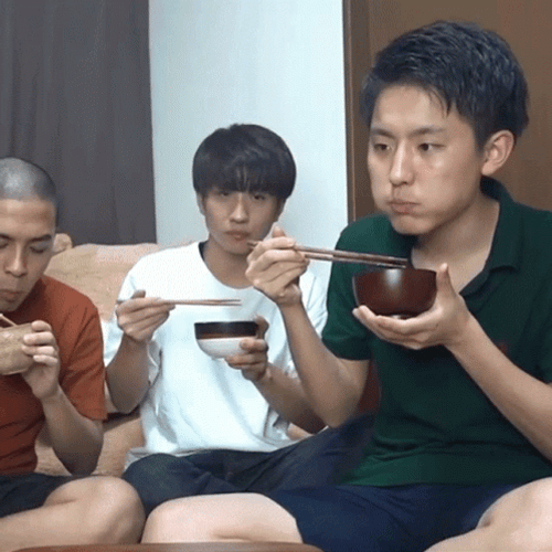 Pleasantly Impressed Food Review GIF