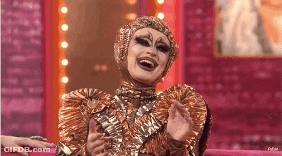 Please Clap Gottmik RuPaul's Drag Race GIF
