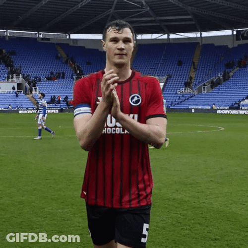 Please Clap Jake Cooper Coy Smile GIF