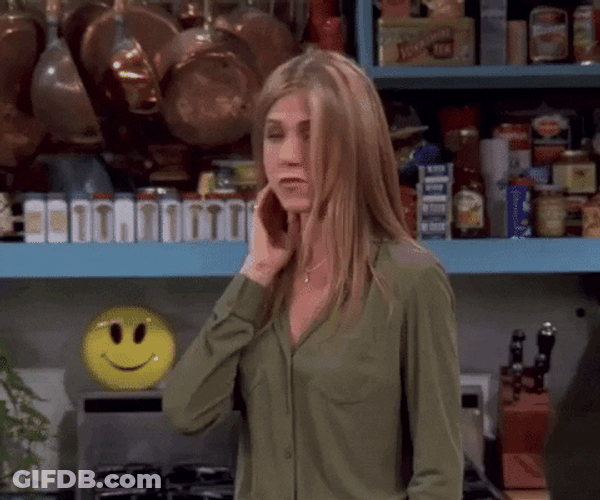 Please Clap Rachel Green Friends GIF