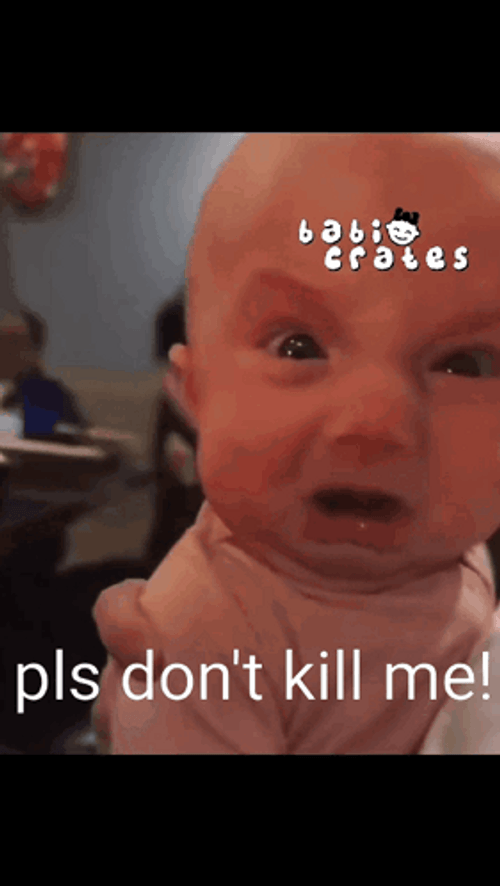 Please Dont Kill Me Crying Baby GIF