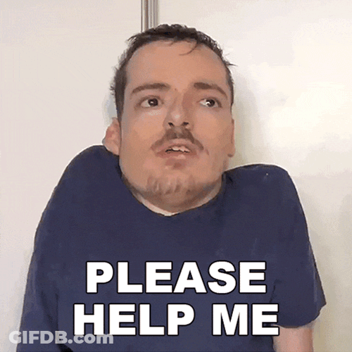 Please Help Me Ricky Berwick GIF