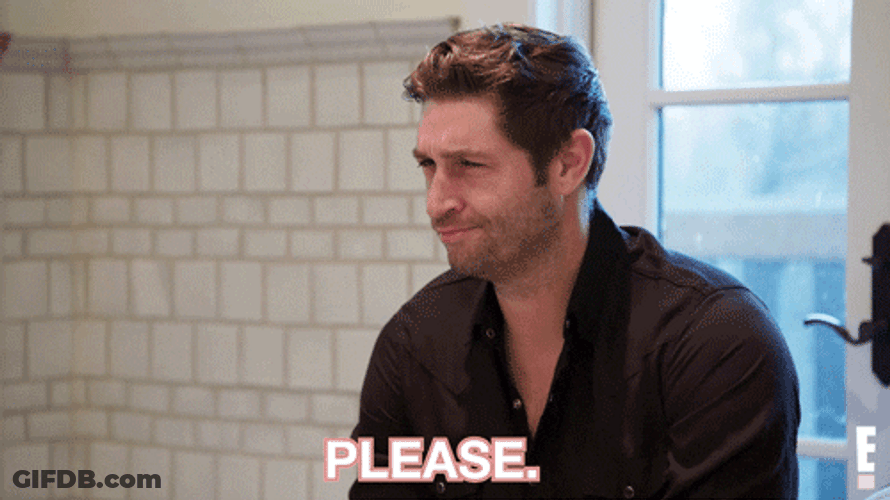 Please Jay Cutler Don T Care GIF