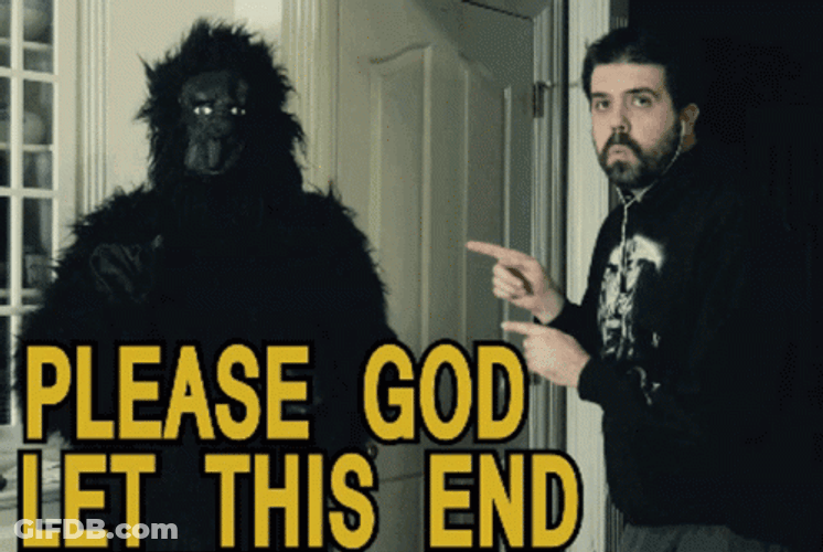 Please Lord Have Mercy Let This End GIF