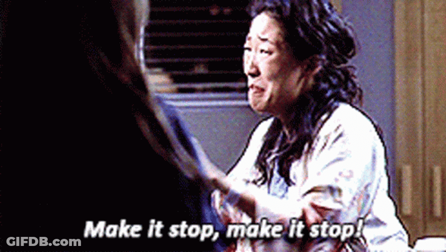 Please Make It Stop GIF