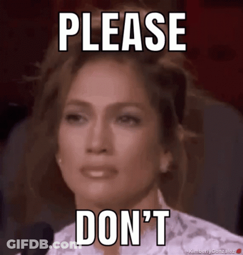 Please No Jennifer Lopez GIF