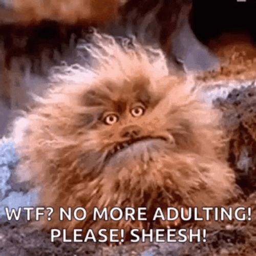 Please No Monster GIF