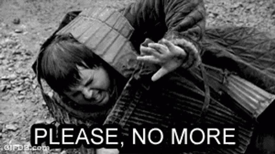 Please No More Sam Got GIF