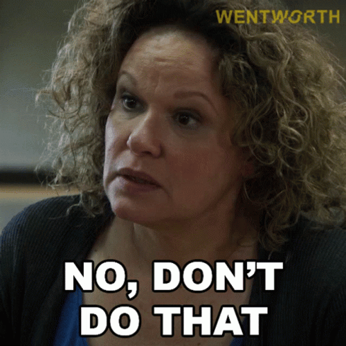 Please No Rita Connors GIF