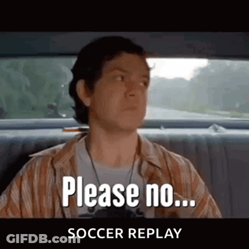 Please No Soccer Replay GIF