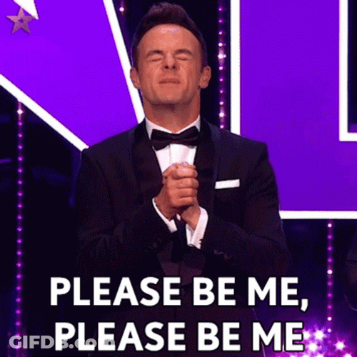 Please Pick Me Ant McPartlin GIF