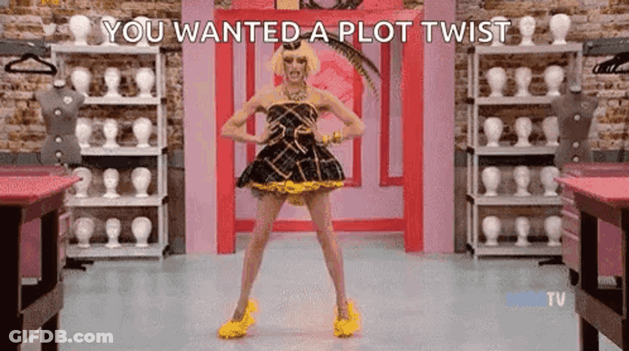 Plot Twist Tanisha Scott RuPaul's Drag Race GIF