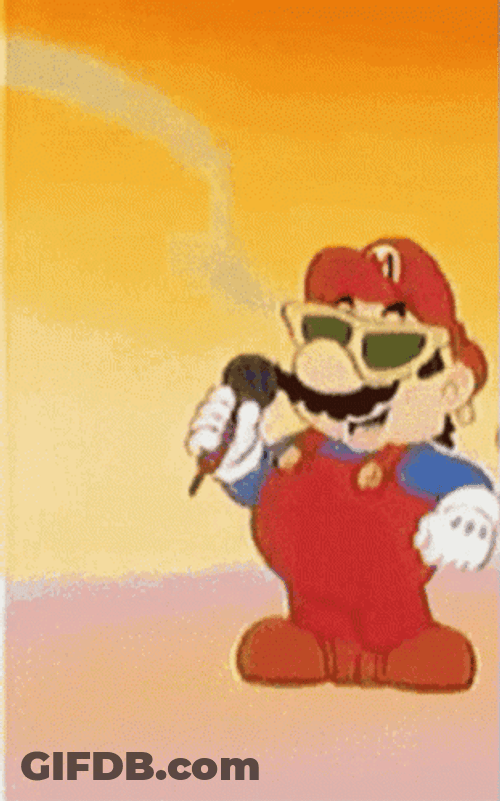 Plumber Super Mario Gracefully Dance GIF