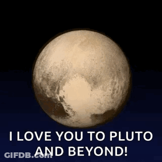 Pluto Saying I Love You To Pluto And Beyond GIF