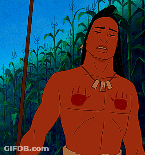 Pocahontas Kocoum Emotional Singing GIF