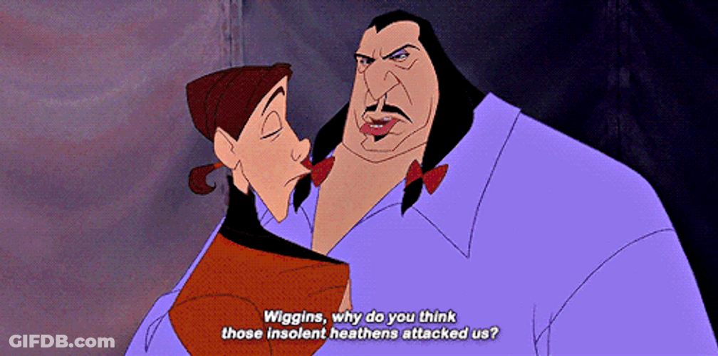 Pocahontas Mad Governor Ratcliffe GIF