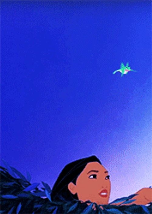 Pocahontas Standing Up GIF