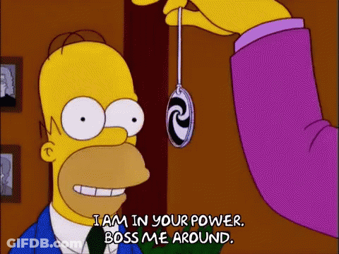 Pocket Watch Hanging From Chain Saying That's It Just Relax Deeper GIF