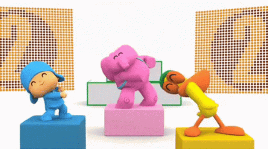 Pocoyo And Friends Zumba Dance GIF
