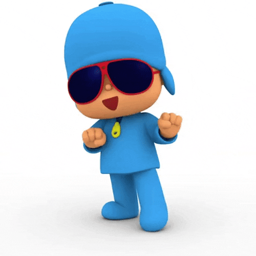 Pocoyo Rock And Roll Dance GIF